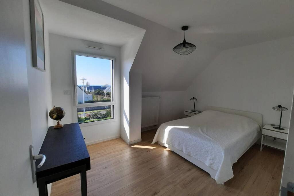 Maison Recente Avec Vue Mer, Plage Et Port A Pied Сарзо Экстерьер фото